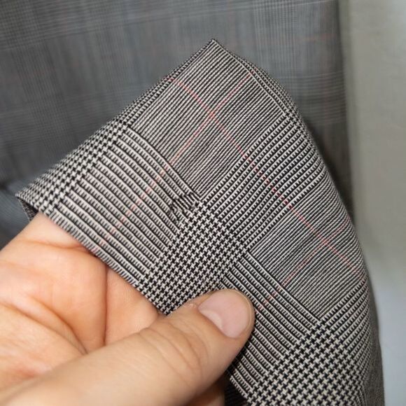 Ann Taylor Curvy Fit Glen‎ Check Trouser Pants Size 4 Petites - Picture 7 of 10